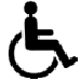 wheelchair -- handicap access